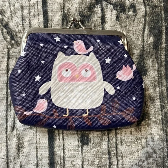 - Owl small coin purse new cute gift novelty accessories - Picture 4 of 4